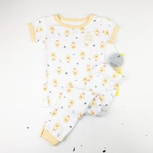 Milkberry Yellow Chick Pajamas